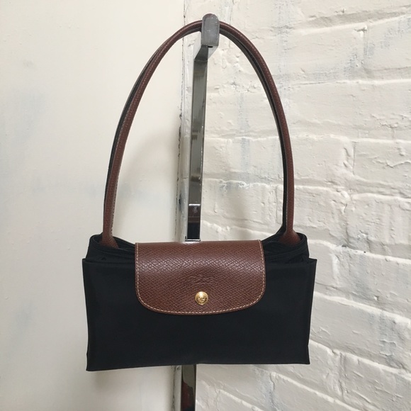 Longchamp Handbags - Longchamp Le Pliage Medium Nylon Tote Black